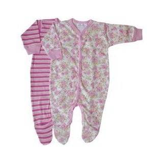  Under the Nile Organic Cotton Footie   Hippo Stripe or 