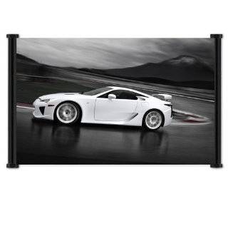  Lexus LFA Exotic Sports Car Fabric Wall Scroll Poster (21 