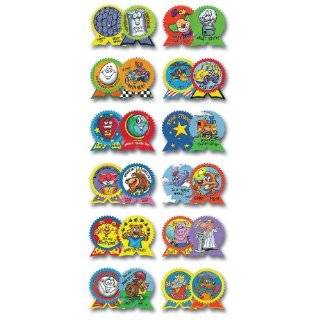 Assortment of 1 1/4 scratch n sniff Ribbon Sticky Sniffers contains 