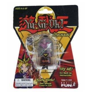Yu Gi Oh Duel Monster Figure Keychain   Purple Dark Magician