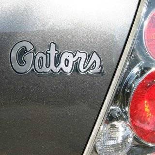  Florida Gators Silver Auto Emblem