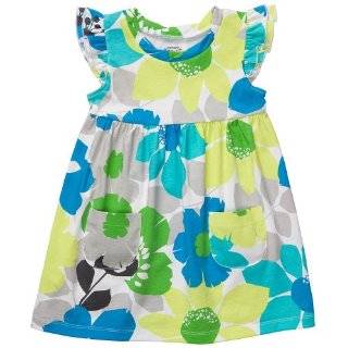 Carters Green Floral Tunic 2t 5t