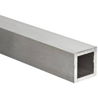 Aluminum 6063 T52 Square Tubing, AMS QQ A 200/9, ASTM B221, 2x2, 0 