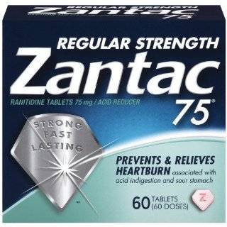  Zantac 75 Tablets, 80 Count Bottle