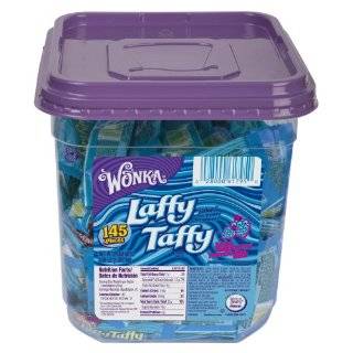 Wonka Laffy Taffy Jar, Blue Raspberry, 145 Count