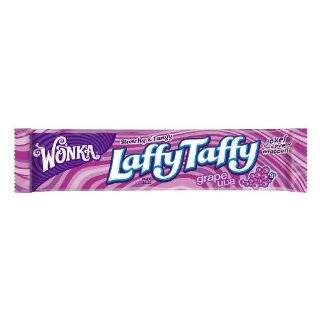 Wonka Stretchy & Tangy Laffy Taffy, Grape Uva, 1.5 Ounce Packets (Pack 