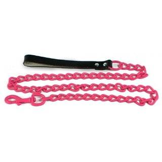  Stainless Steel 4.0mm Dog Collar 22in Pink
