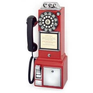   Classic Pay Phone in Brushed Chrome by Crosley Radio