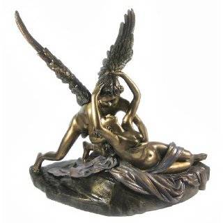  Bronzed Finish Eros Greek Mythology Statue Cupid