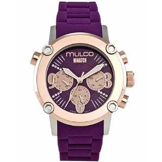 Mulco MW3 70604 055 Stainless Steel Chronograph Purple Dial and Bezel 