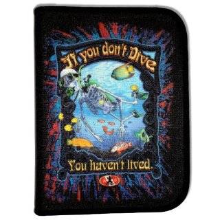 Scuba Diving Log Book   Amphibious Outfitters Free Your Soul Skull 