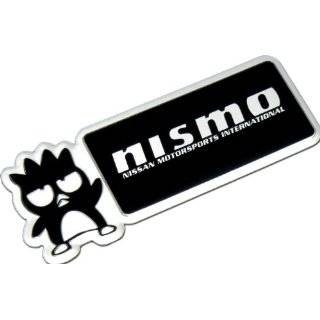 Nismo Bad Badtz Maru Aluminum Emblem Badge Nameplate Decal Rare Japan 