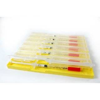  Syringe Tray   7 Compartment Red  Made in the Usa Health 