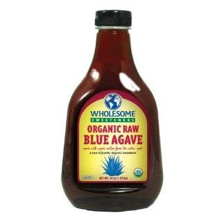 Wholesome Sweeteners Organic Raw Blue Agave, 44 Ounce Bottle (Pack of 
