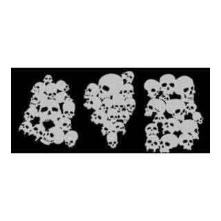 Mini Screamin Skullz Stencils Screaming Skull Airbrush