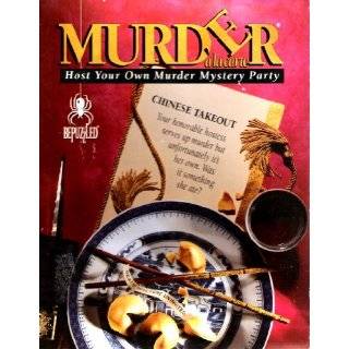 MURDER A LA CARTE   CHINESE TAKEOUT   HOST YOUR OWN MURDER MYSTERY 