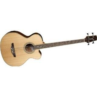   Super Jumbo Acoustic Electric Bass, Natural Musical Instruments