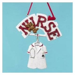 Resin Nurse Uniform Ornament