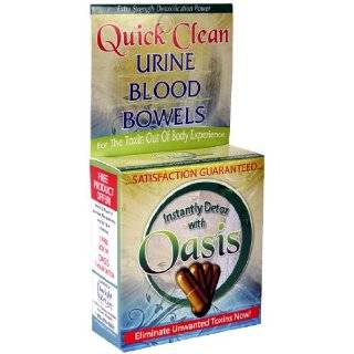 Super Oasis Quick Clean Detox Capsules 1 Hour Herbal Detox Pills