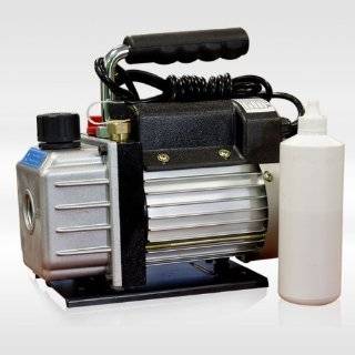 Vacuum Pump Rotary Vane 2.3 CFM 1/4 Hp R134a Hvac Tool Air 