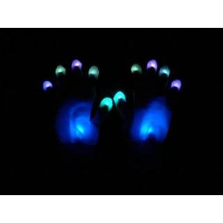  Love LED Glove Set (12 Rave Lights + One Pair of Gloves 