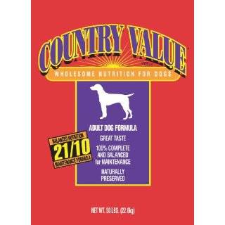Country Value Dry Food for Adult Dogs, 50 Pound Bag