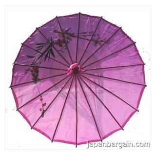 Japanese Chinese Umbrella Parasol 22in Purple 157 10