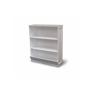 RiverRidge Kids Bookcase with Veggie Bin, 2 Shelves, White