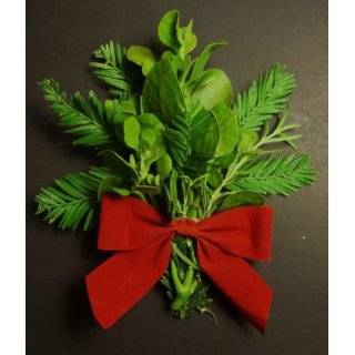 Fresh 7 Real Mistletoe Christmas Holiday Kissing Decoration with 