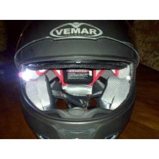  High Visibility Motorcycle Helmet Lights System 