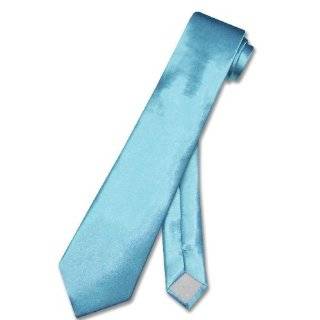 NeckTie Solid Turquoise / Aqua Blue Mens Neck Tie NEW