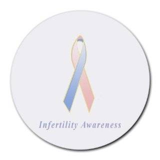  Infertility Awareness Ribbon Mouse Pad