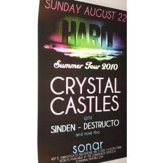  Crystal Castles Poster   Concert Flyer
