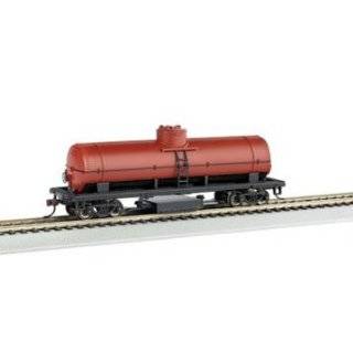 Bachmann Trains Track Cleaning Tank Car Unlettered Oxide Red Ho Scale