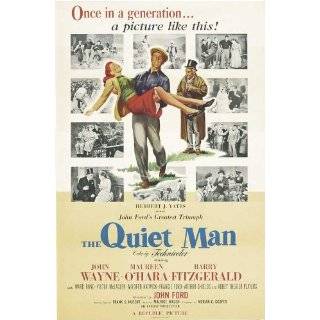   THE Quiet MAN Movie Poster John Wayne   Maureen Ohara