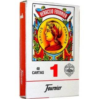  Fournier 1 50 Spanish Playing Cards (Red) Toys & Games