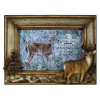  Deer Hunting Picture Frame 4 X 6, Tin