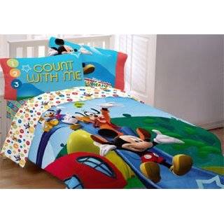   Disney Mickey Mouse 4pc Toddler Bedding Set Genuine Licensed Baby