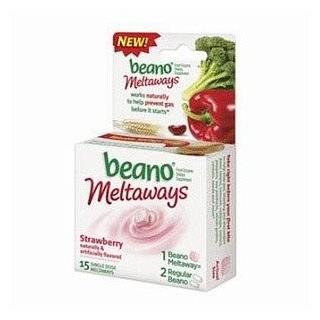 Boxes) Beano Meltaways Strawberry 60 Single Dose Meltaways
