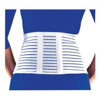   Lumbar Sacral Support Vented Back Pain 7 In. Cool Lightweight Brace