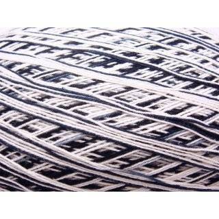   Black White #10 Crochet Cotton Thread Yarn Knitting. 100% Mercerized