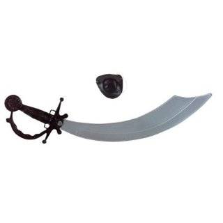 PIRATE party SWORDS and EYE PATCHES   1 dozen sets