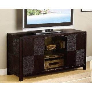   Country Style Wood Natural Finish Entertainment Center