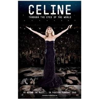 Celine Dion   Through The Eyes Of The World   Movie Poster   11 x 17
