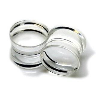   Plain Double Flared UV Ear Gauges Plugs ~ 4G ~ 5.2mm ~ Sold as a Pair