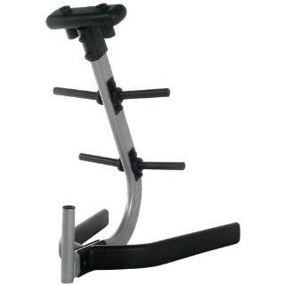  CAP Barbell Standard Plate Rack, Black and White Sports 