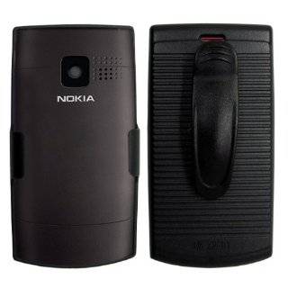 Cellet Bergamo Leather Case Holster Black For Nokia X2 01