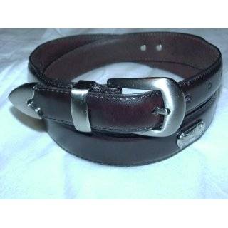   Or Black Genuine Leather Golf Belt 1.10 Inches By Landes Clothing