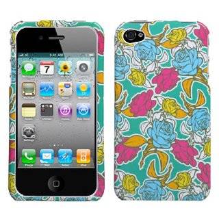   Pattern Design   iPhone 4S / 4 Cases and Covers (Teal) Electronics