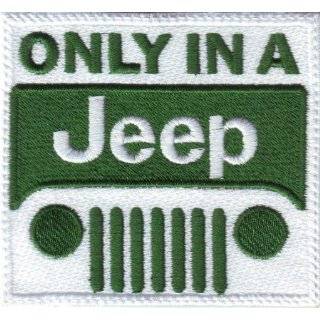  Jeep Trail Rated 4 X 4 Embroidered Sew on Patch 